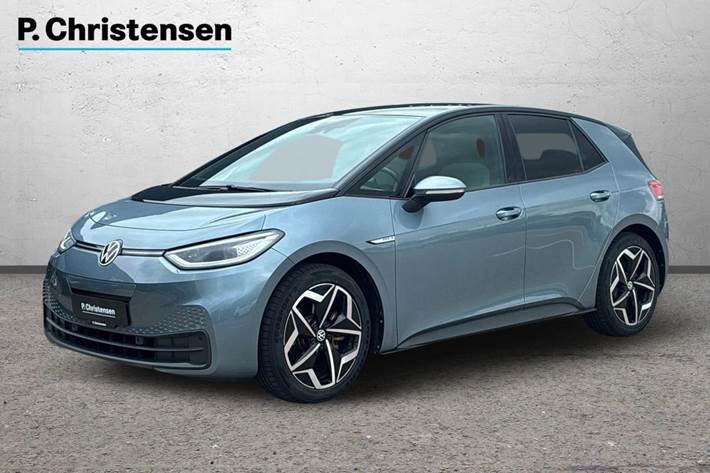Blå VW ID.3 fra 2021