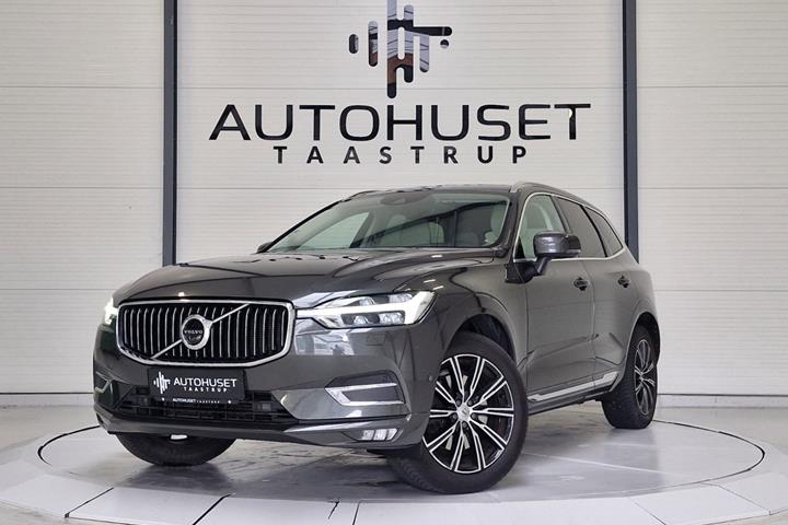 Brun Volvo XC60 fra 2019 set udefra