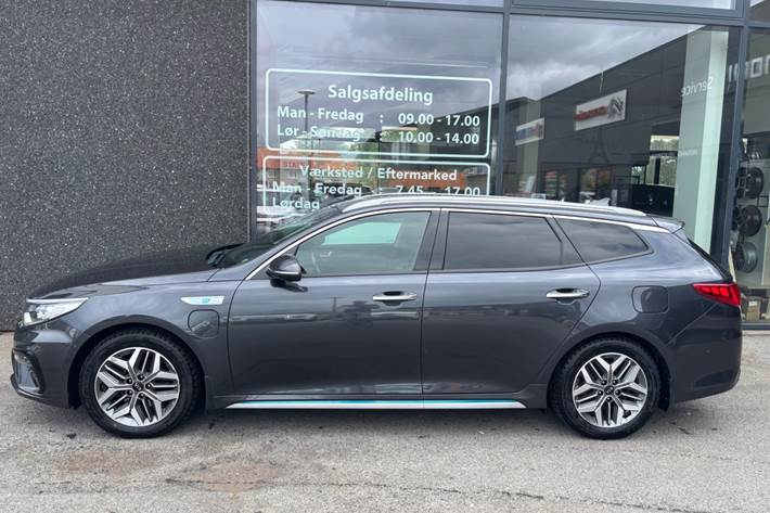Grå Kia Optima fra 2019