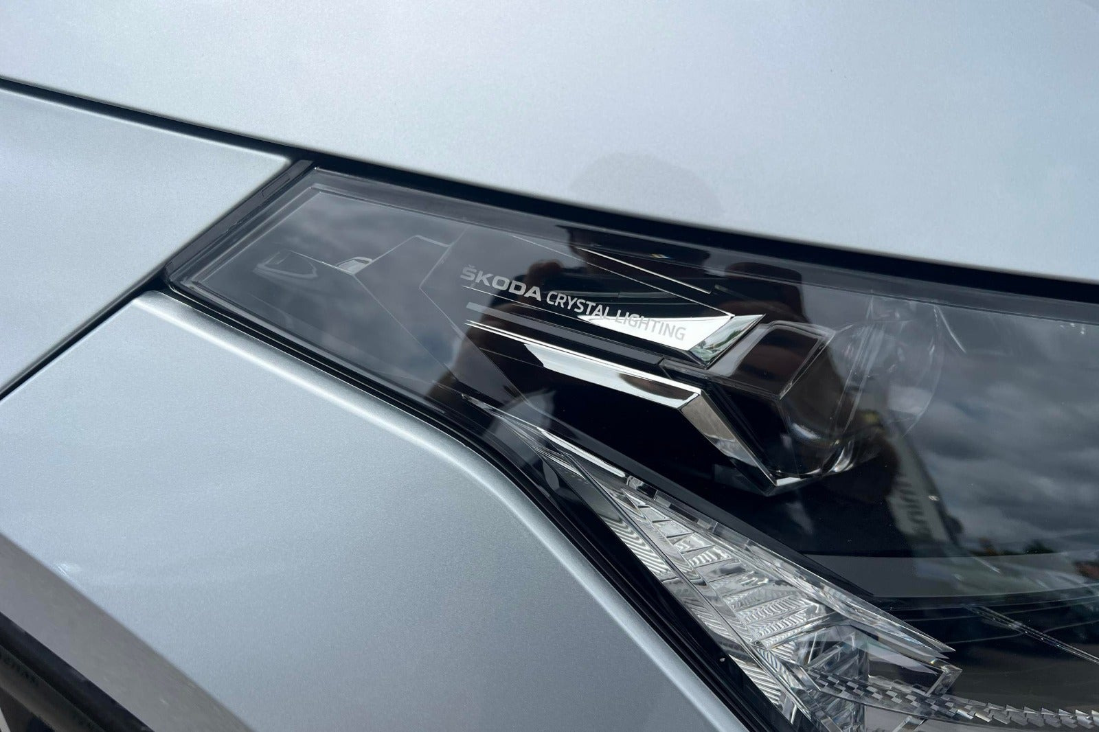 Sølv Skoda Enyaq fra 2021