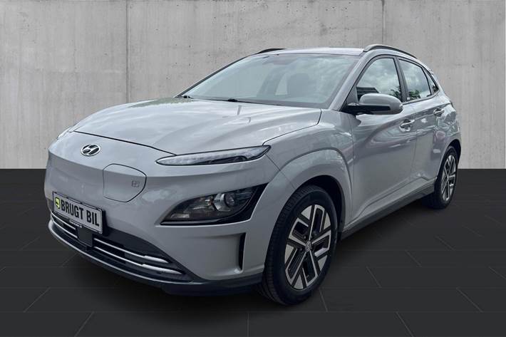 Grå Hyundai Kona fra 2021