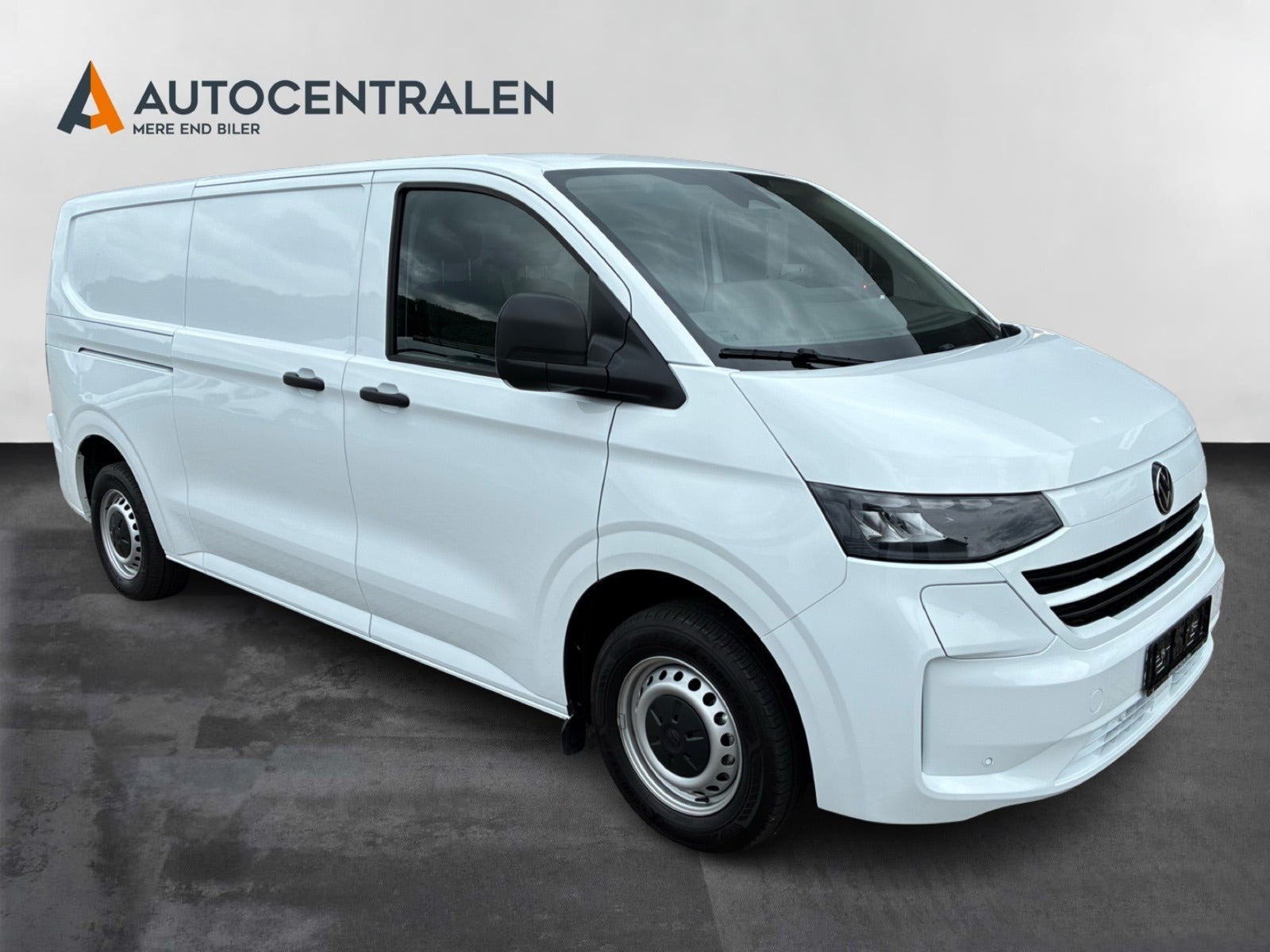 Hvid VW e-Transporter fra 2025