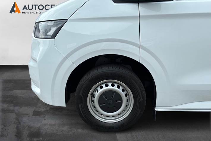 Hvid VW e-Transporter fra 2025