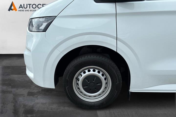 Hvid VW e-Transporter fra 2025