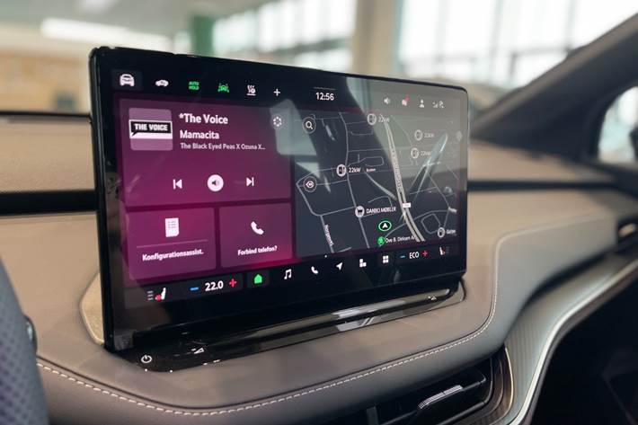 Grøn Skoda Enyaq fra 2026
