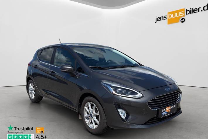 Grå Ford Fiesta fra 2020