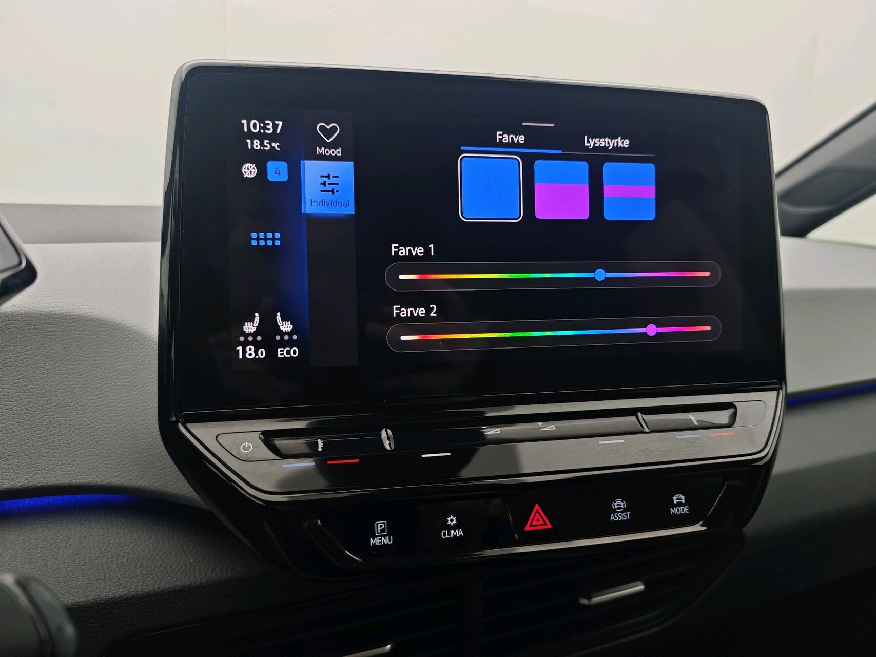 Grå VW ID.3 fra 2020