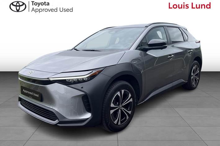 Grå Toyota BZ4X fra 2024
