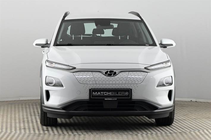 Hvid Hyundai Kona fra 2020
