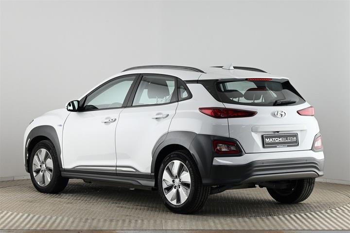 Hvid Hyundai Kona fra 2020