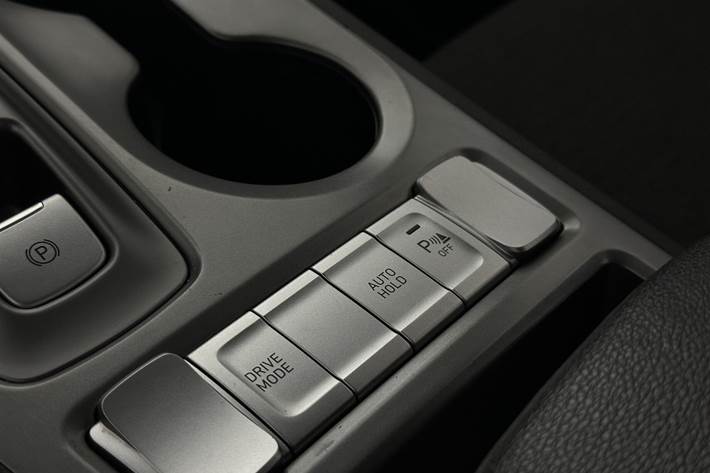 Hvid Hyundai Kona fra 2020