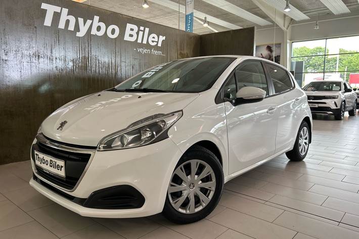 Hvid Peugeot 208 fra 2019