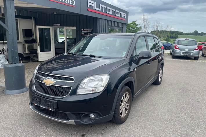 Sort Chevrolet Orlando fra 2012
