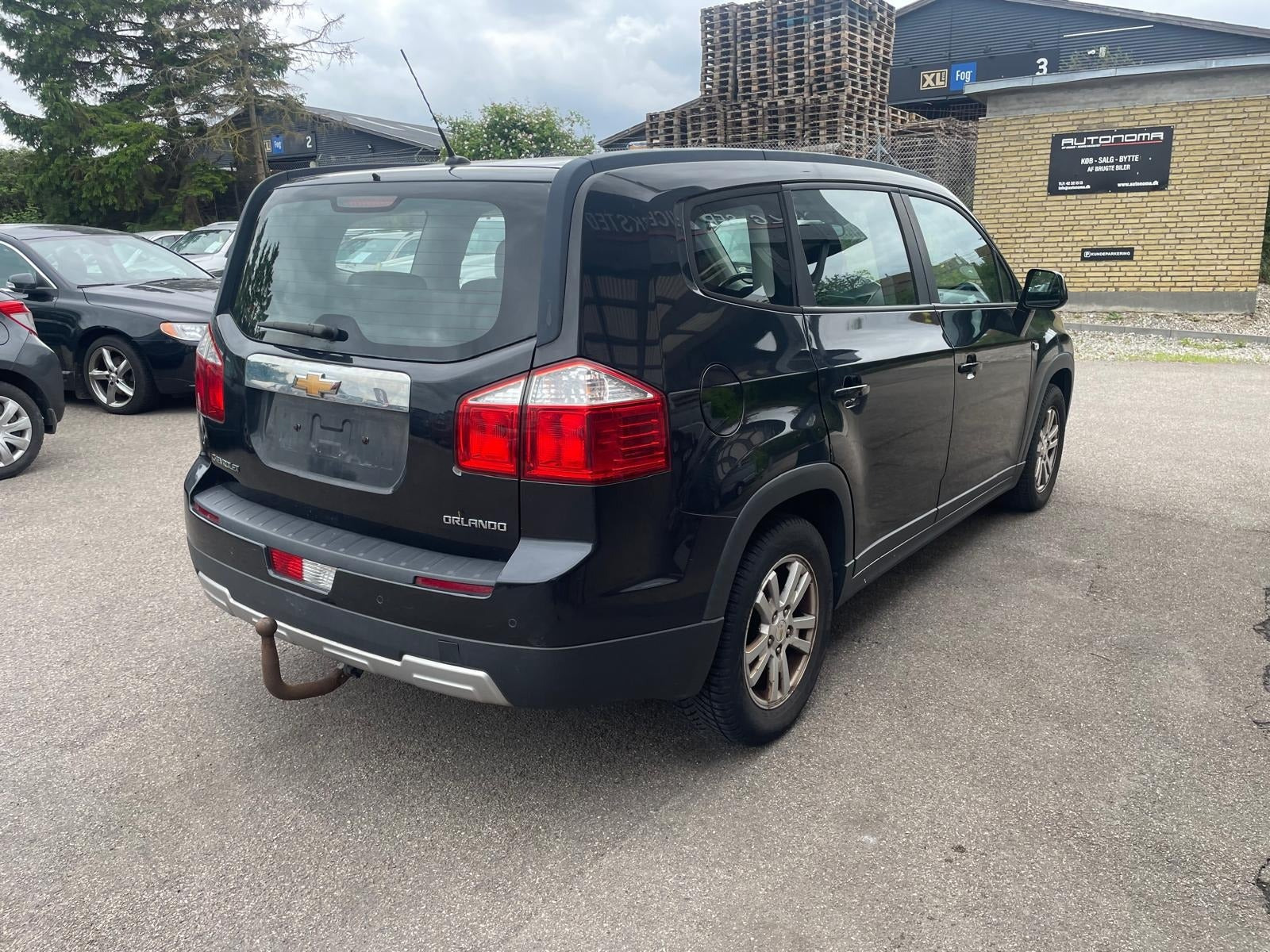 Sort Chevrolet Orlando fra 2012