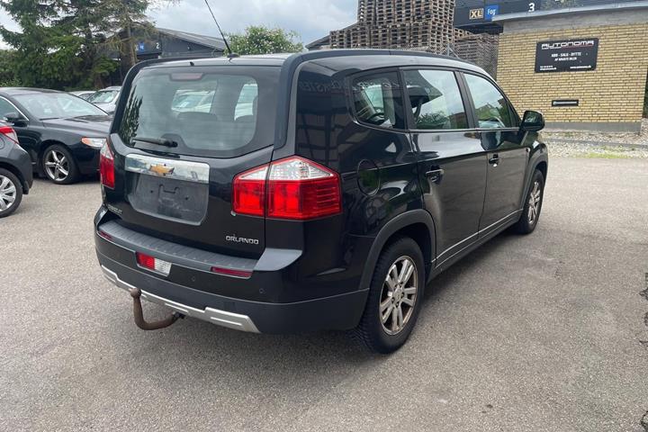 Sort Chevrolet Orlando fra 2012