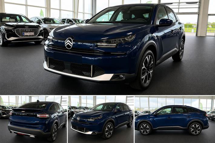 Blå Citroën ë-C4 fra 2025