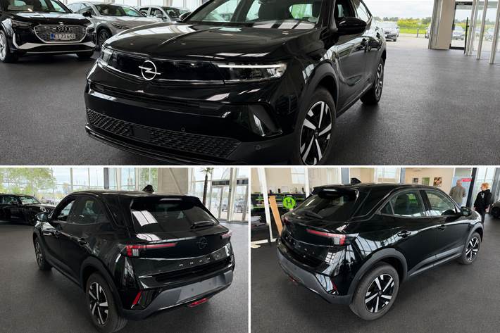 Sort Opel Mokka-e fra 2024
