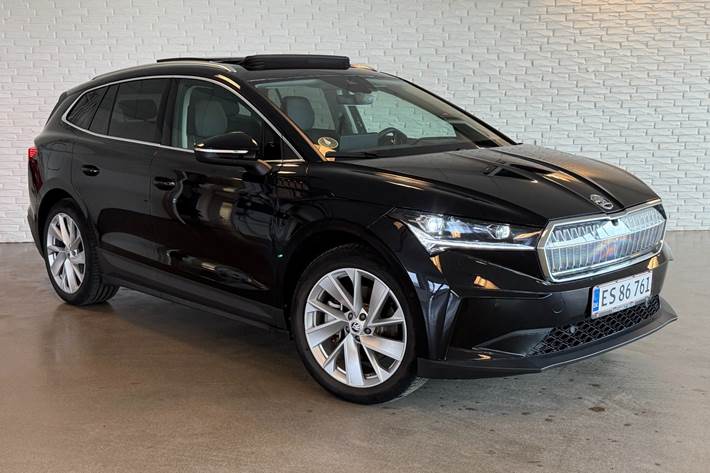 Sort Skoda Enyaq fra 2022