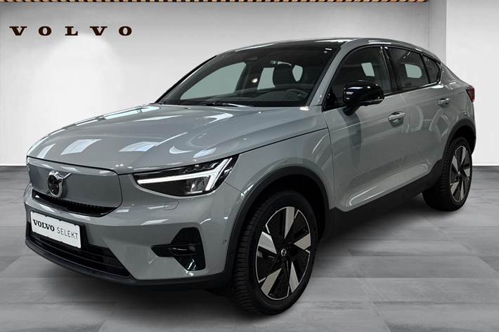 Grå Volvo C40 fra 2024
