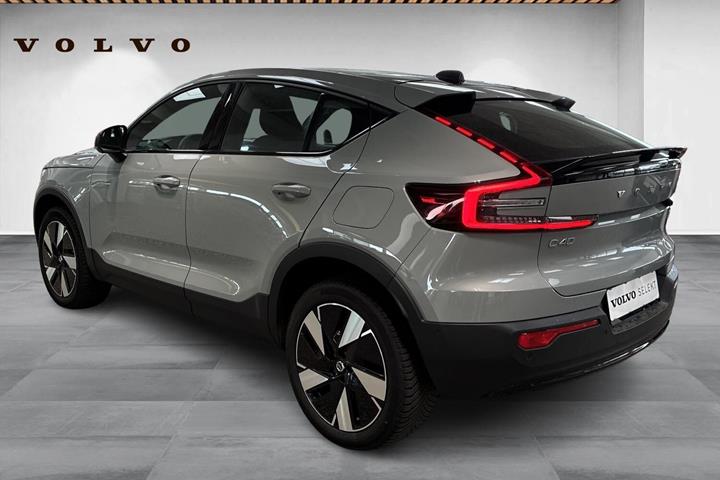 Grå Volvo C40 fra 2024