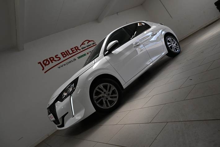 Hvid Peugeot 208 fra 2021