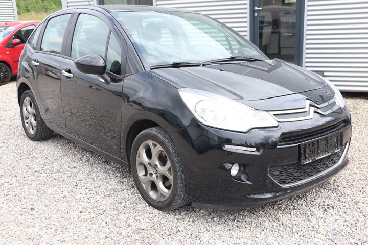 Sort Citroën C3 fra 2014 set udefra