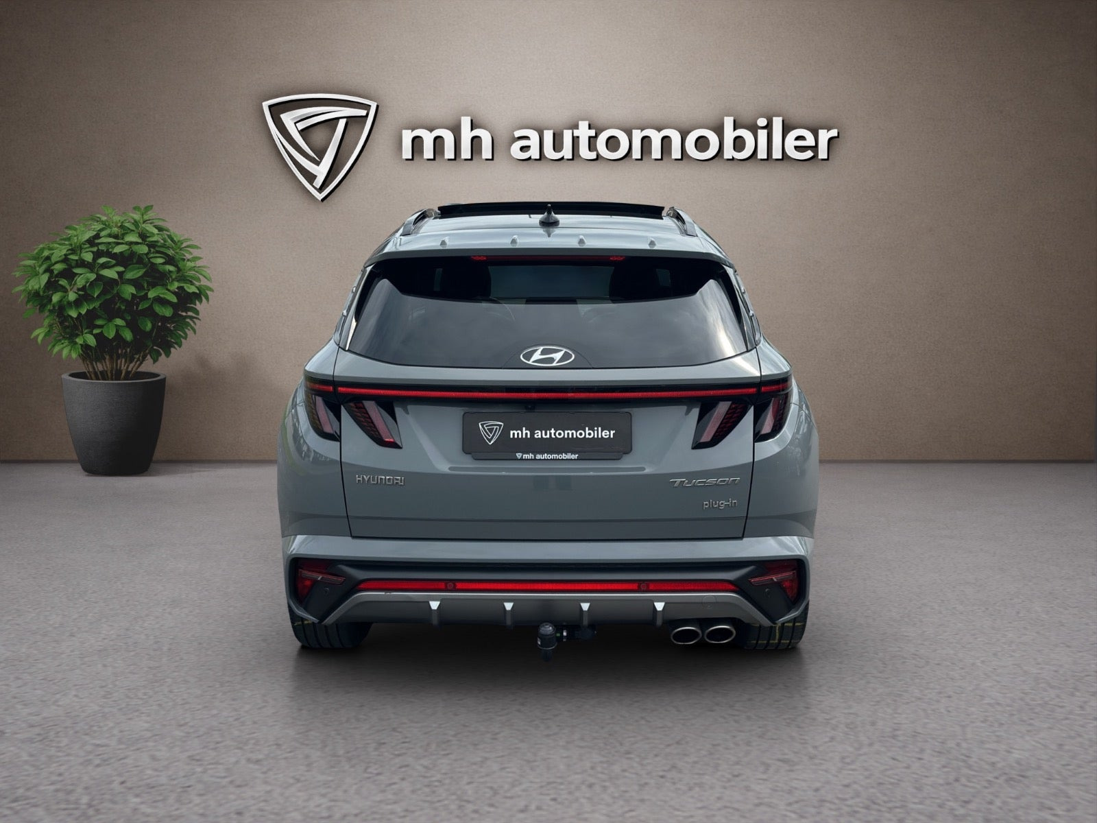Grå Hyundai Tucson fra 2022