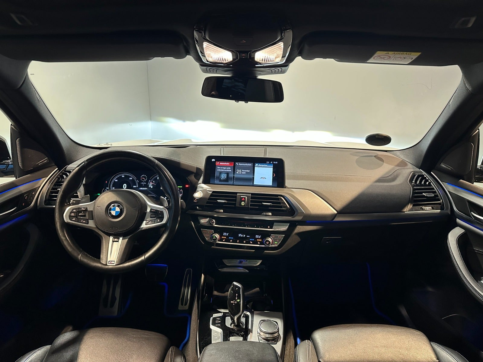 Hvid BMW X3 fra 2017