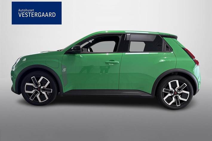Grøn Renault 5 E-Tech fra 2025