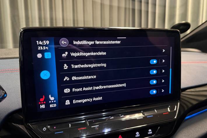 Hvid VW ID.4 fra 2021