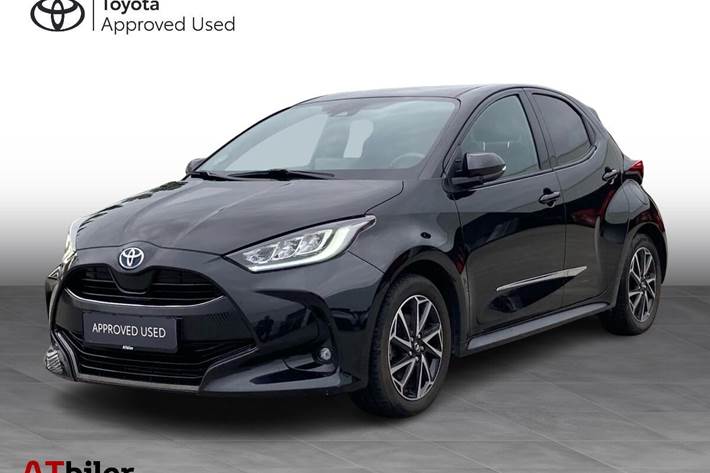Sort Toyota Yaris fra 2023