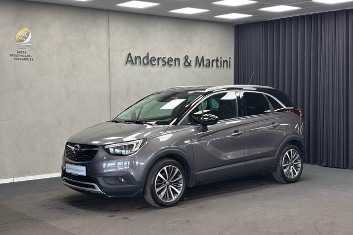 Grå Opel Crossland X fra 2020