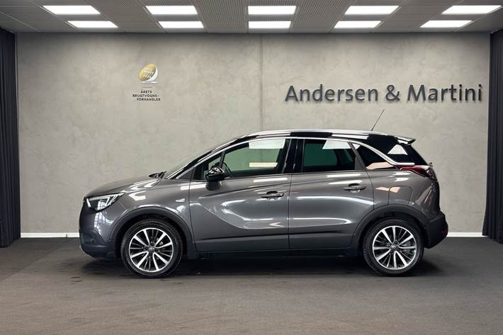 Grå Opel Crossland X fra 2020