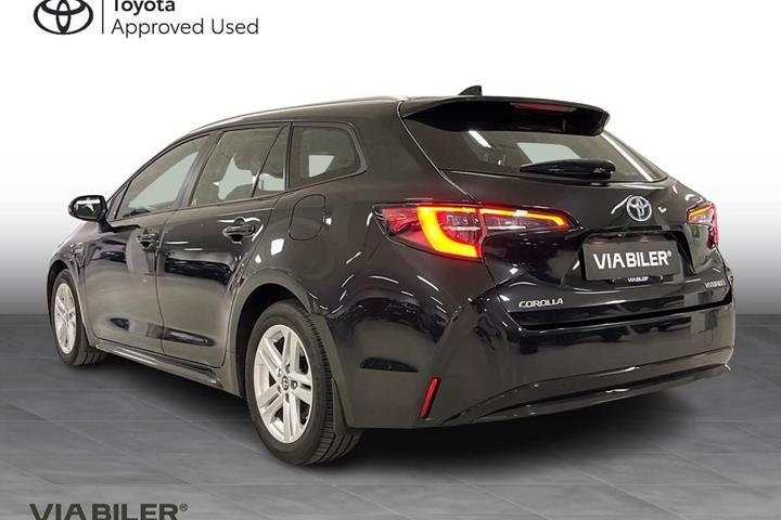 Sort Toyota Corolla fra 2019