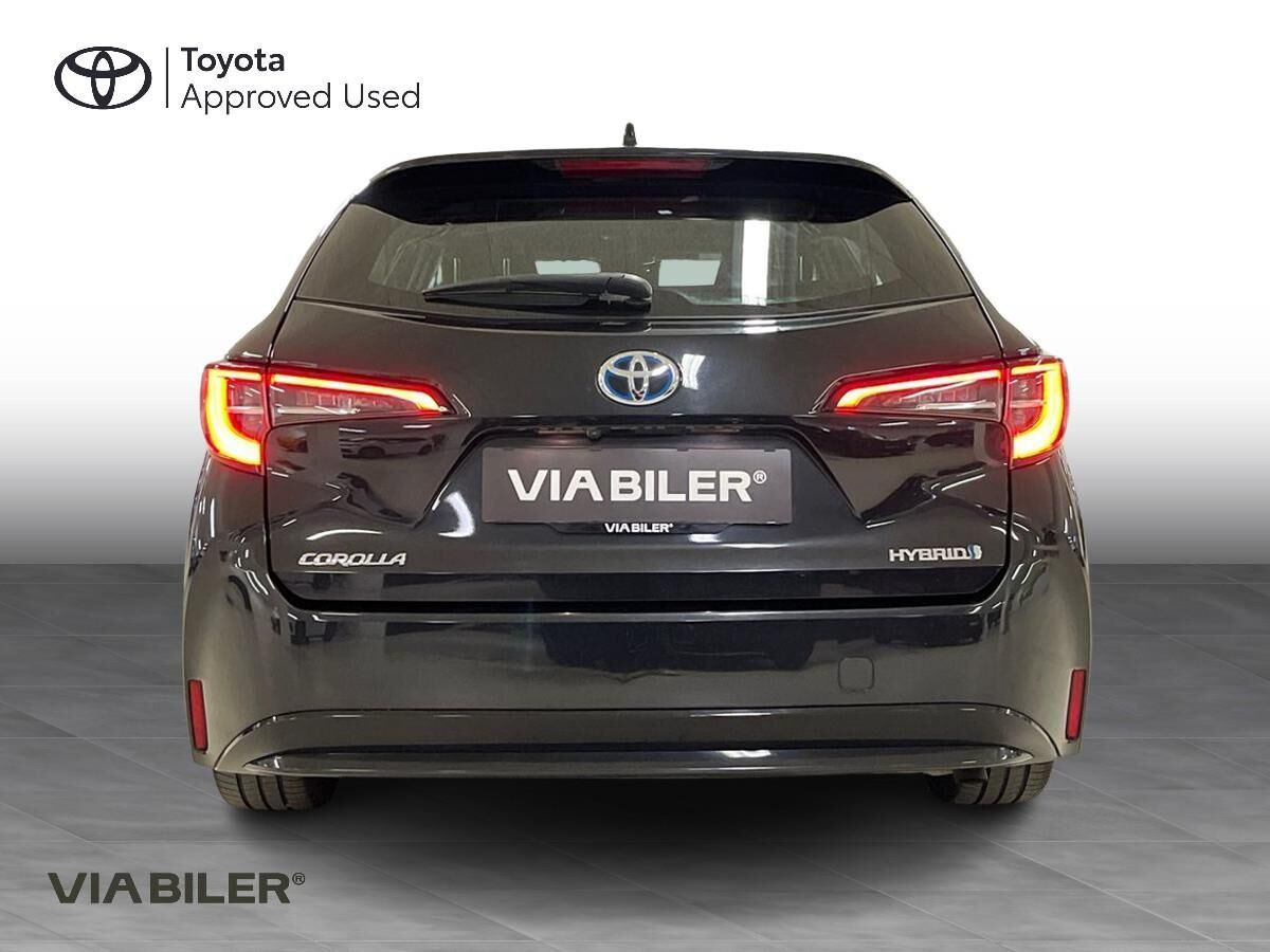 Sort Toyota Corolla fra 2019