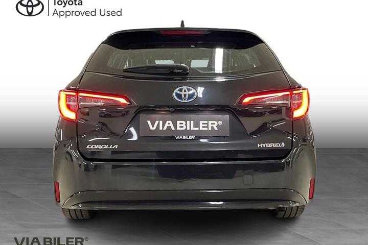 Sort Toyota Corolla fra 2019