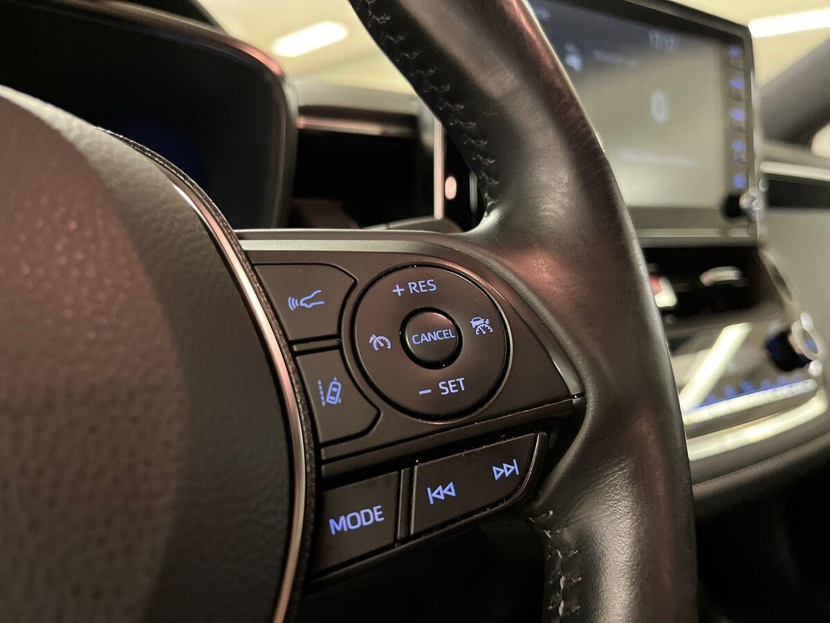 Sort Toyota Corolla fra 2019