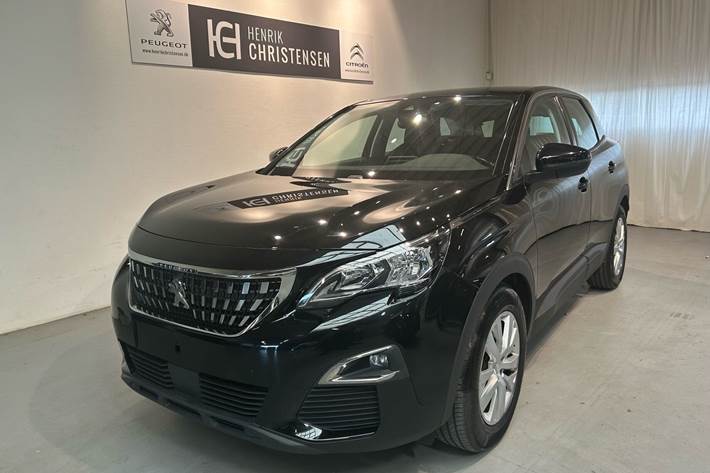 Sort Peugeot 3008 fra 2019
