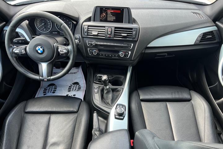 Hvid BMW 116i fra 2014