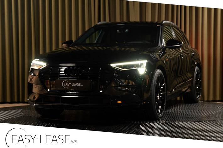 Sort Audi e-tron fra 2021