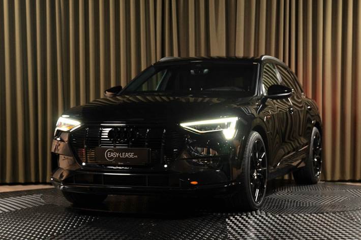 Sort Audi e-tron fra 2021