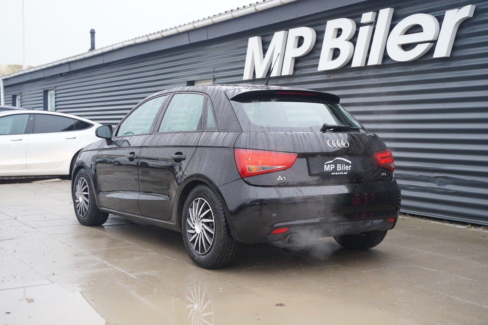 Sort Audi A1 fra 2014