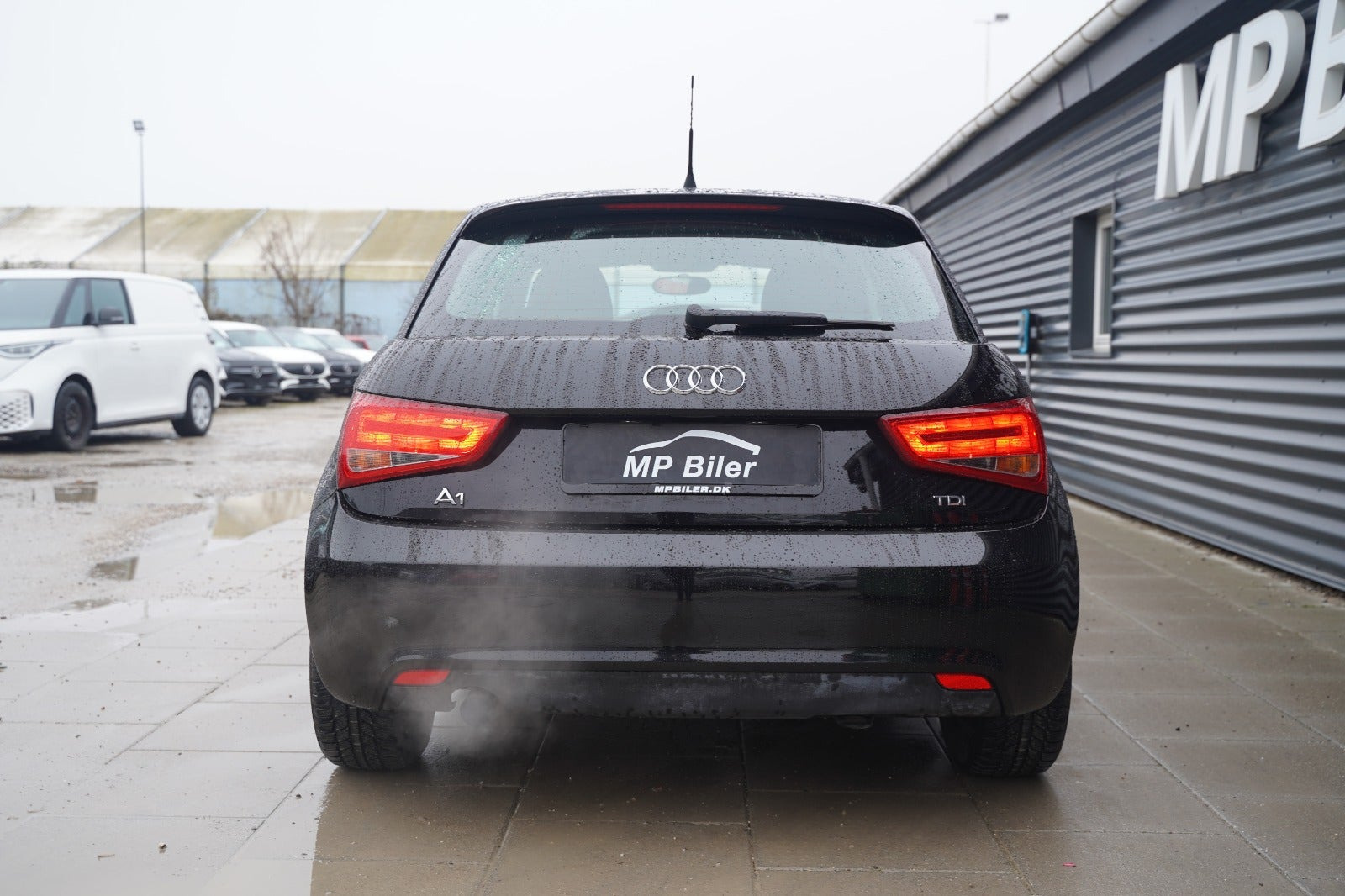 Sort Audi A1 fra 2014