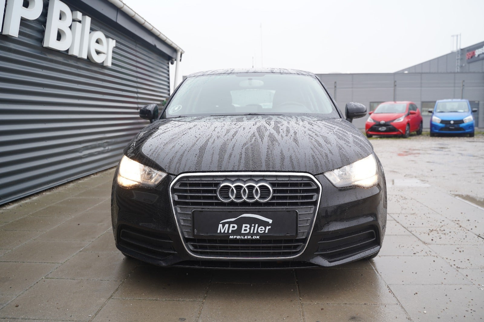 Sort Audi A1 fra 2014