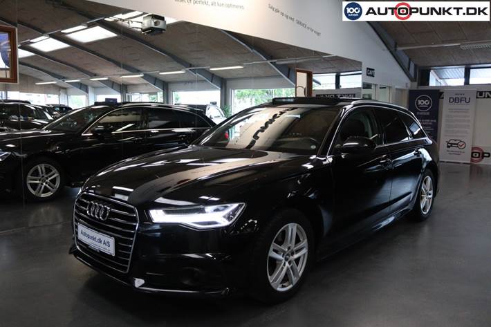 Sort Audi A6 fra 2016