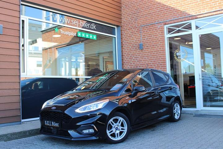 Sort Ford Fiesta fra 2019