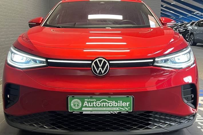 Rød VW ID.4 fra 2022