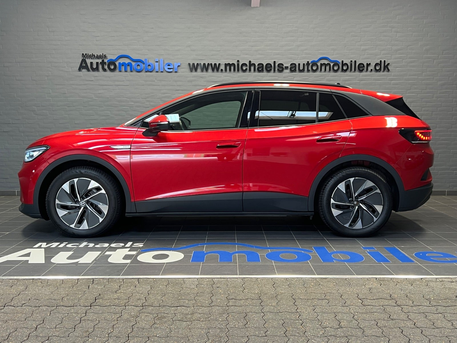 Rød VW ID.4 fra 2022