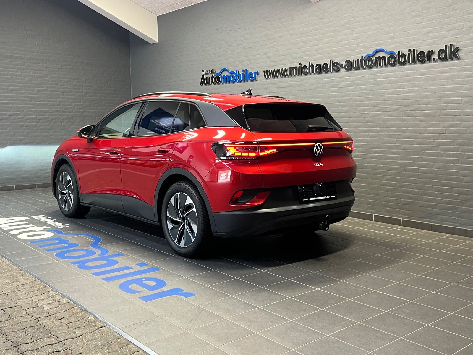 Rød VW ID.4 fra 2022