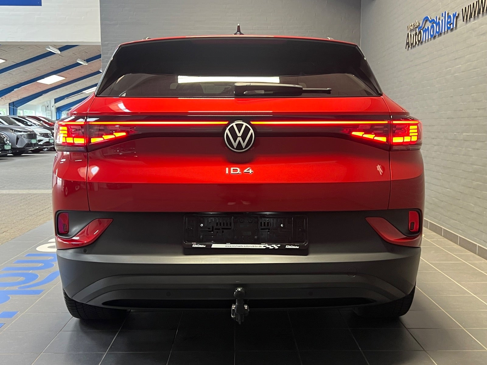 Rød VW ID.4 fra 2022